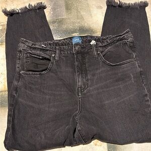 Jag black Viola skinny slightly distressed black  jeans size 12p